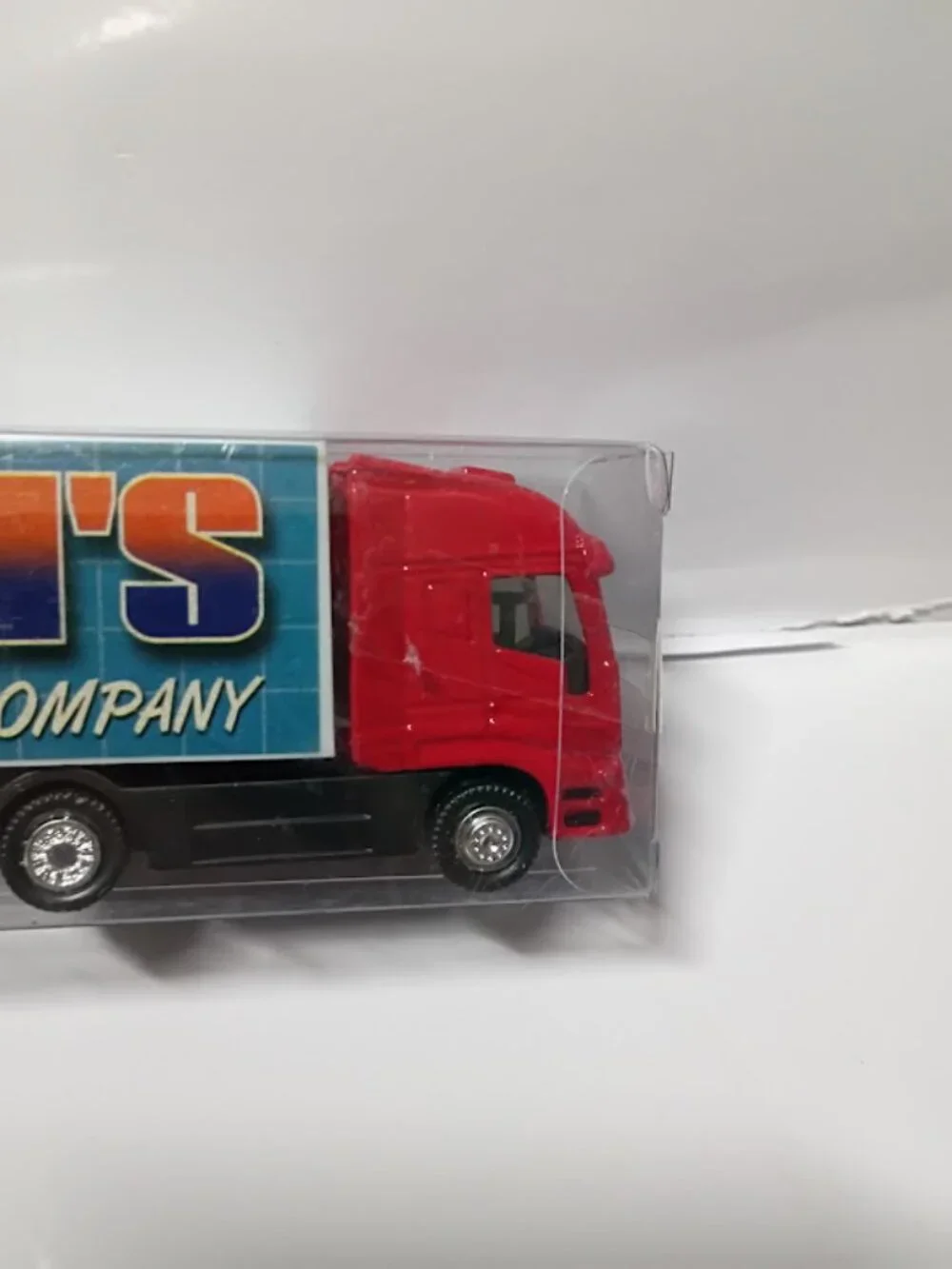Swibco Diesel Semi Truck & Trailer Toy Customized vintage 1990 Jordah's NWT